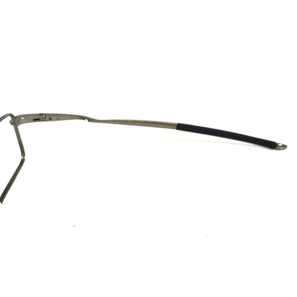 Oakley Eyeglasses Frames Kickstand 2.0 Olive Chrome Silver Rectangle 51-19-131